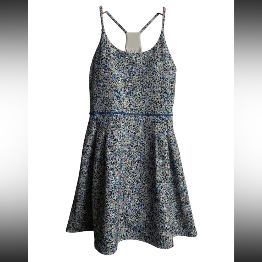 NEW! Sage Collective Activewear Dress Women’s Sz S Floral Built-In Bra/Shorts
